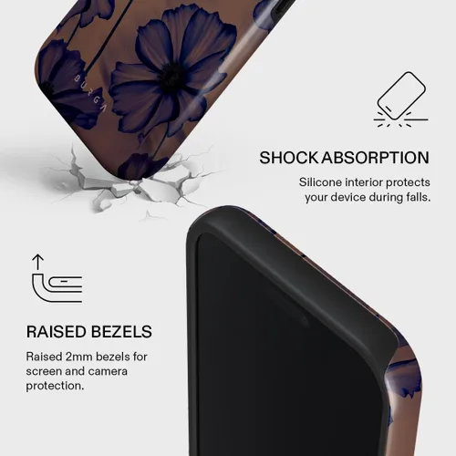 Vista 16 de BURGA Funda de teléfono para iPhone 12 Pro Max, bonita, moderna, estética, con patrón, protección rígida, se adapta a Apple iPhone 12 Pro Max