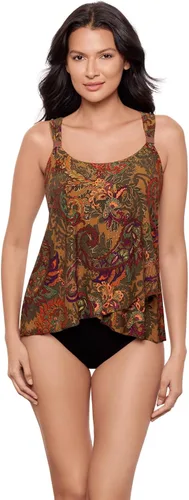 Vista 7 de Miraclesuit Traje de baño para mujer Dazzle con cuello redondo y aros