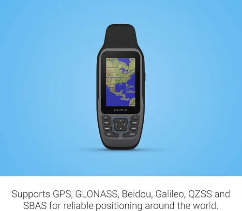 Vista 5 de Garmin GPSMAP 79sc, GPS marino de mano precargado con BlueChart g3 Coastal Charts, diseño resistente y flotadores en el agua