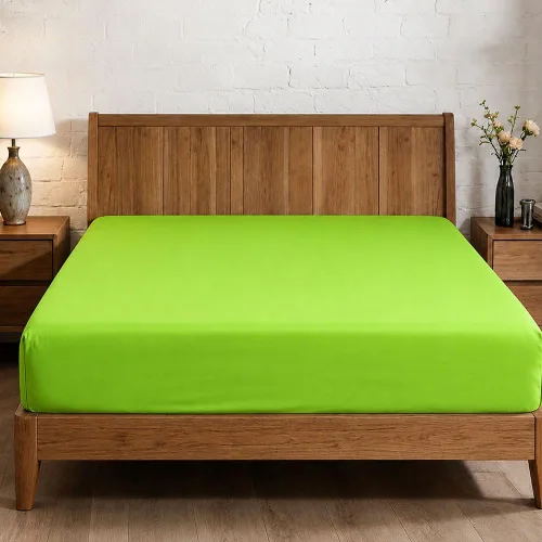 Vista 171 de Sábana bajera ajustable de lujo suave de 600 hilos, 100% algodón egipcio, sábana bajera ajustable individual con elástico alrededor, se adapta a