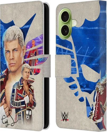 Vista 91 de Head Case Designs Funda con licencia oficial de la WWE American Nightmare Flag Cody Rhodes compatible con Apple iPhone 11
