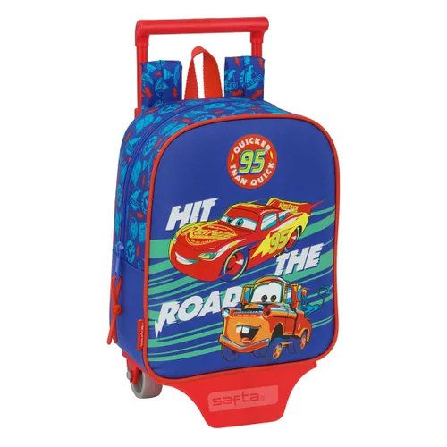 Vista 2 de Mochila Escolar Cars Multicolor 22 x 27 x 10 cm
