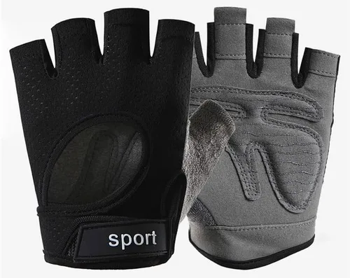 Vista 10 de INOGIH Guantes de gimnasio ligeros y transpirables sin dedos para mujer, guantes de entrenamiento para ejercicio y crossfit