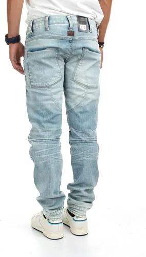 Vista 5 de G-Star Raw Men's 3D Slim Fit Jean in Intor Black Stretch Denim Jean