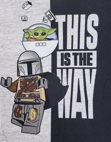 Vista 4 de LEGO Star Wars - Conjunto de pijama de 2 piezas para niños, talla 45 a 1012