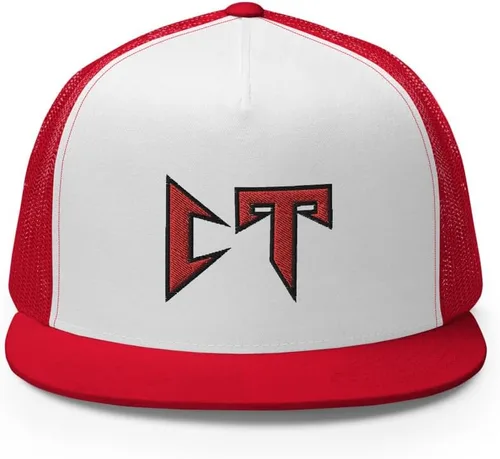 Vista 2 de Corridos Tumbados CT - Gorra de camionero con visera plana, corona alta, ajustable, Coridos Belicos