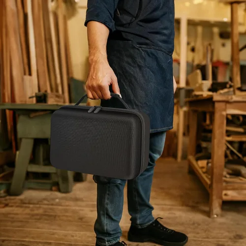 Vista 7 de PAIYULE - Funda oscilante para herramientas DEWALT DCS356B/DCS354B, solo caja Hard EVA Shell, Custom-Fit Storage, Blade Organizer and Room for Two