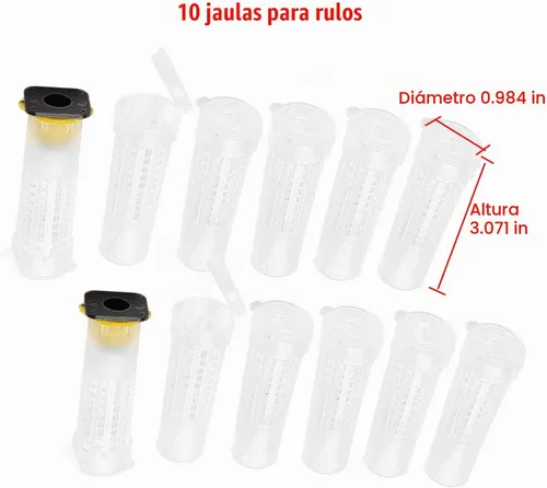 Vista 5 de Sunflower Beekeeping - Kit completo de crianza de reina con sistema de nicot para apicultura