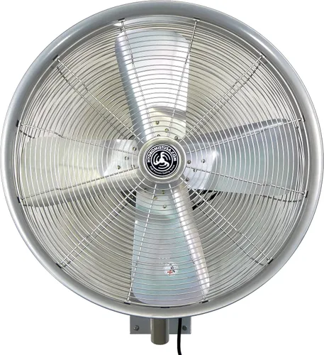 Vista 11 de HydroMist F10-14-006 - Ventilador oscilante de pared (24 pulgadas), 18", Negro