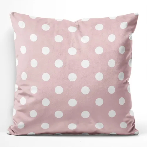 Vista 12 de Funda de almohada rectangular de felpa con diseño de lunares blancos y negros, con cremallera, un lado, impreso, 12 x 16 pulgadas, funda de cojín