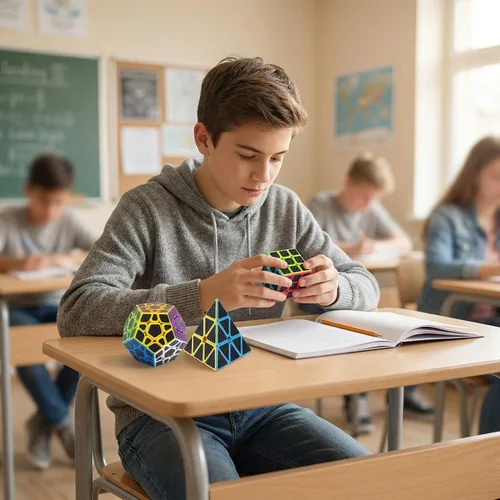Vista 6 de Speed Cube - Juego de cubos de rompecabezas para niños y adultos