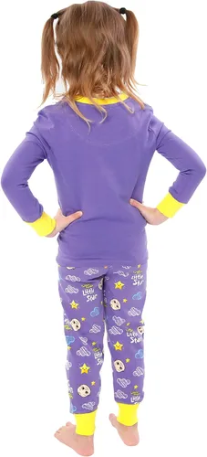 Vista 4 de CoComelon Pijamas JJ And YoYo - Pijamas para niñas Conjuntos de pijama para niñas Pijamas de invierno para niñas Tallas 12M a 5
