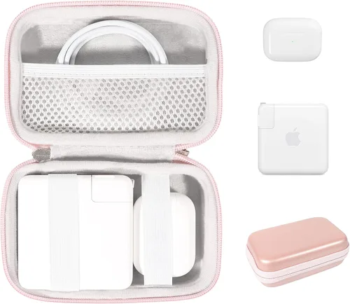 Vista 11 de Práctico estuche para MacBook Air Pro Charger MagSafe/MagSafe 2 adaptador de corriente, iPhone 16/16 Pro/15/15 Pro/14/14 Pro MagSafe, Hub USB C, Hub