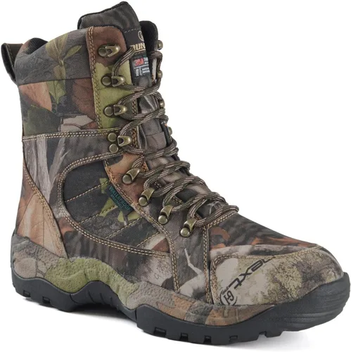 Vista 7 de Botas de caza impermeables para hombre de 8" ligeras, botas de camuflaje para senderismo aisladas, Thinsulate de 200g