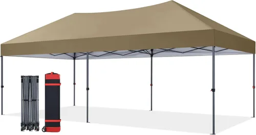 Vista 28 de COOSHADE - Tienda de campaña fácil de montar 8x8 pies (azul marino)