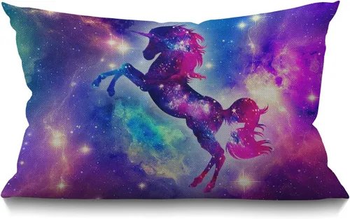 Vista 24 de Smooffly Funda de almohada de granja de playa, estrellas de mar y mares, océanos, cielo azul, conchas sobre la arena, fundas de almohada decorativas