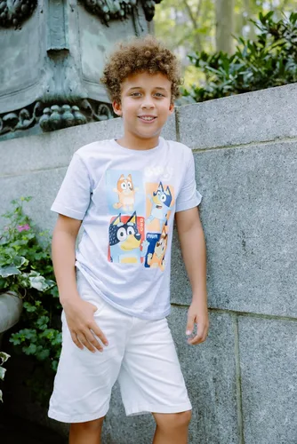 Vista 2 de Bluey Paquete de 2 camisetas para niños pequeños a niños pequeños