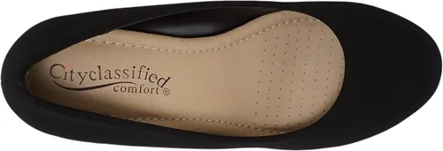 Vista 5 de Mark Mary Jane - Zapatos cómodos de tacón de cuña para mujer, con correa de oficina, con correa