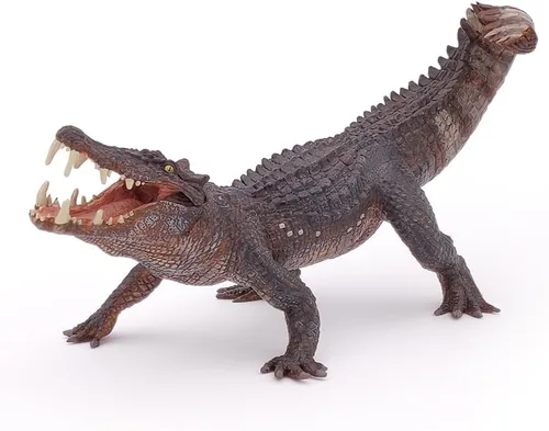 Vista 3 de Papo - Figura realista de dinosaurio Kaprosuchus - A partir de 3 años - Colección de dinosaurios - Juego educativo dinosaurio depredador - Juguete