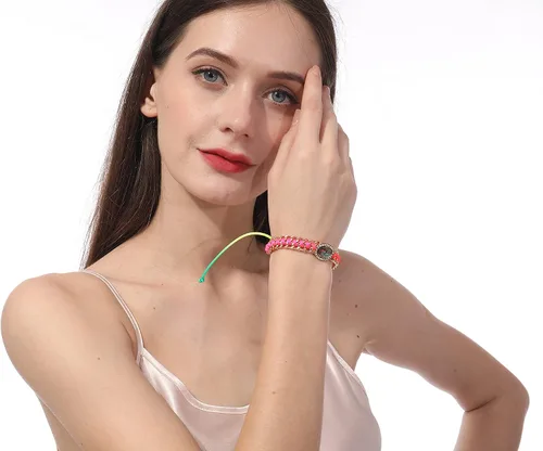 Vista 8 de 612 pulseras de la Virgen María San Benito San Juda rosario hechas a mano nudo rojo pulsera de la suerte para hombres o mujeres como regalo y se