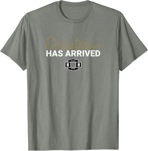 Vista 39 de Fantasy Sports Greatness Has Arrived Camiseta Negro