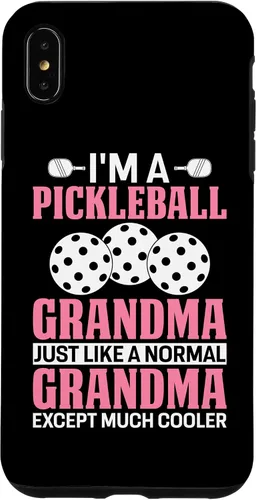 Vista 8 de Funda para iPhone 12 mini Pickleball Grandma Much Cooler Pickle Ball Player Case