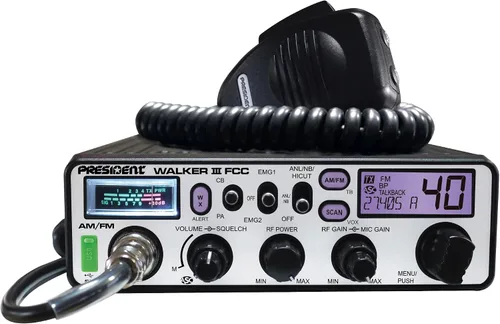 Vista 6 de President Walker III FCC Radio CB AM/FM