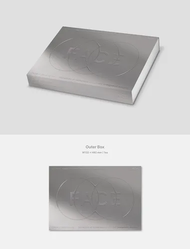 Vista 3 de Jimin BTS FACE Weverse Álbumes ver.