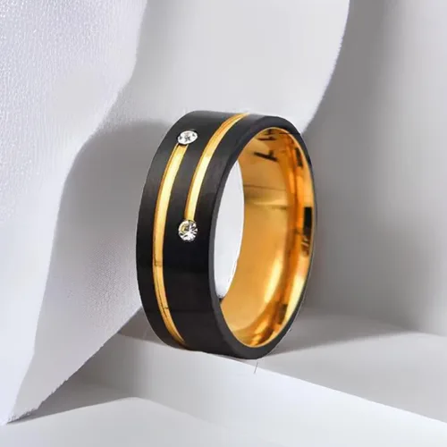 Vista 5 de Inscool Stainless Steel Decorative Rings for Men and Women