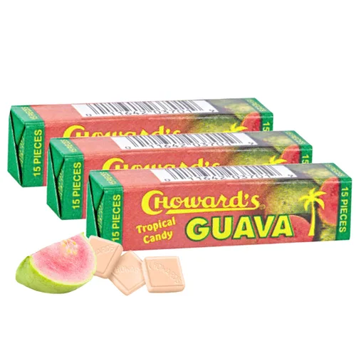 Vista 10 de Choward's - Paquete variado de caramelos de mentas Violeta, menta verde, menta, guayaba y limón Sabores aromáticos atrevidos Perfecto