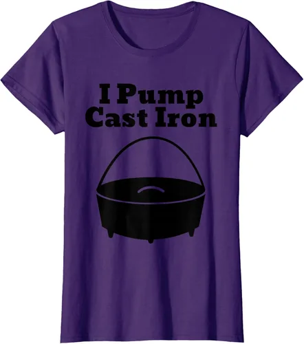 Vista 7 de I Pump - Camiseta de hierro fundido para cocinar al horno holandés