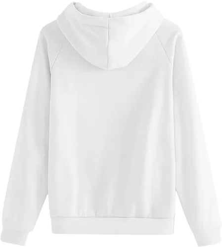 Vista 6 de Sudaderas con capucha de gran tamaño para mujer, de vellón, casual, de manga larga, con capucha, para otoño, ropa Y2K con bolsillos