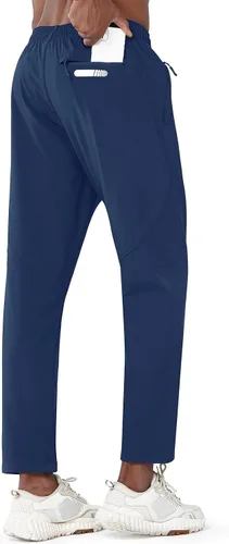 Vista 3 de NORTHYARD Men's Fleece Lined Pants Athletic Workout Running Joggers Winter Warm Wind Sweatpants for Active Gym Track Jogging