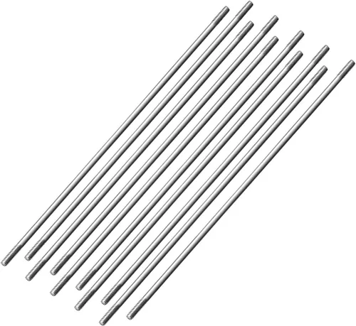 Vista 12 de uxcell M3x25mm Conector Varilla de Acero Inoxidable Varillaje de Varilla, para RC Barco, Coche, Avión, Helicóptero, 10pcs