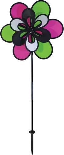 Vista 11 de In the Breeze 2675 Rainbow Windee Wheelz Flower Spinner