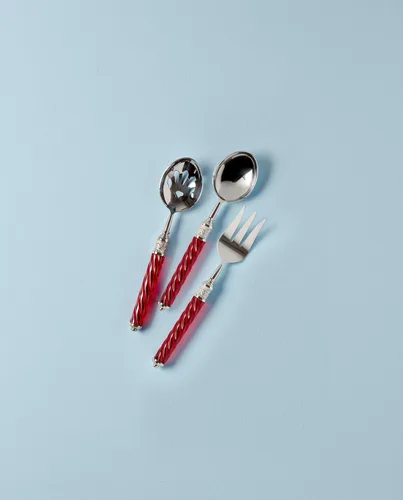 Vista 2 de Lenox 878975 Holiday Jewel - Set de servicio de 3 piezas