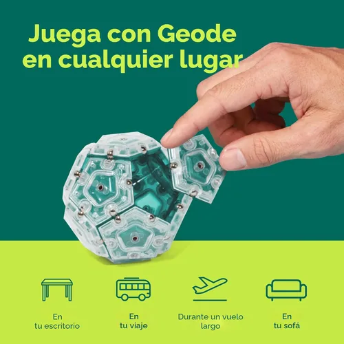 Vista 5 de Speks Geode - Juguete magnético antiestrés, juguete de escritorio sensorial para adultos y adolescentes de 14 años en adelante, regalo