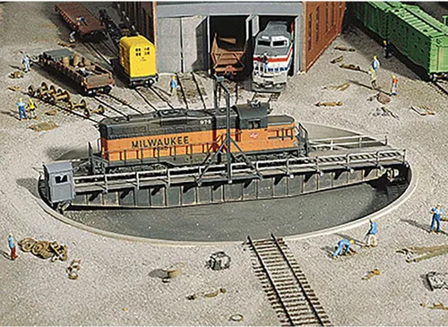 Vista 20 de Walthers Cornerstone Puente de ferrocarril de doble vía Pilar concreto pkg(2) 933-4553 HO Escala Modelo Ferrocarril - Kit de estructura