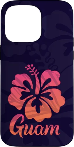 Vista 21 de Guam Hibiscus Flower Hafa Adai Guamanian Island Pride Case for iPhone 17