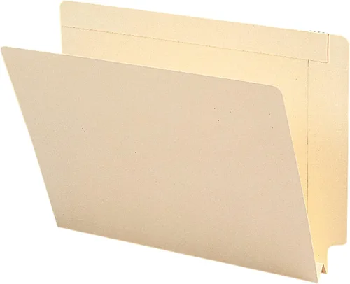Vista 8 de Smead Carpeta de archivos con pestaña final, pestaña reforzada de corte recto, expansión de 1-1/2", tamaño carta, manila, 50 por caja (24275)