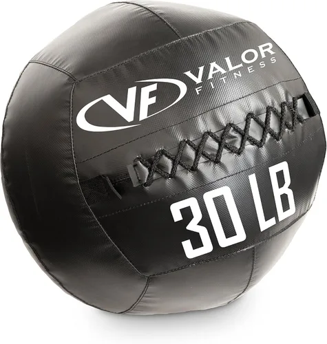 Vista 7 de Valor Fitness Wall Ball Pros - Balones medicinales - Fuerza y acondicionamiento - Equipo de ejercicio de entrenamiento cruzado - Opciones