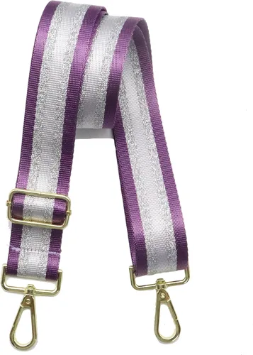 Vista 48 de LVYOUME Correa para bolso, accesorios plateados, correas anchas para bolsa, correa de hombro ajustable para bolsos