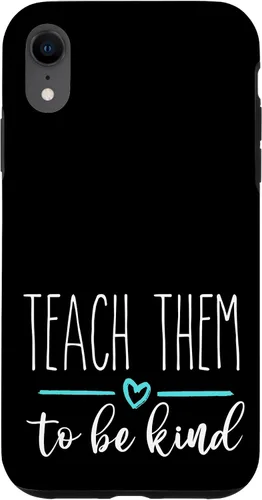Vista 25 de Rae Inspired Dunn Teach Them to be Kind Teacher Appreciation Case for iPhone 17