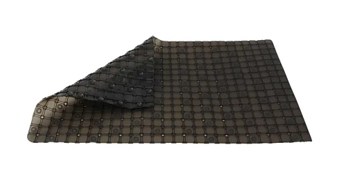 Vista 3 de Splash Home Axess - Tapete para bañera antideslizante, con 112 ventosas y agujeros de drenaje, tapete de baño para bañera, 27.6 pulgadas de largo x