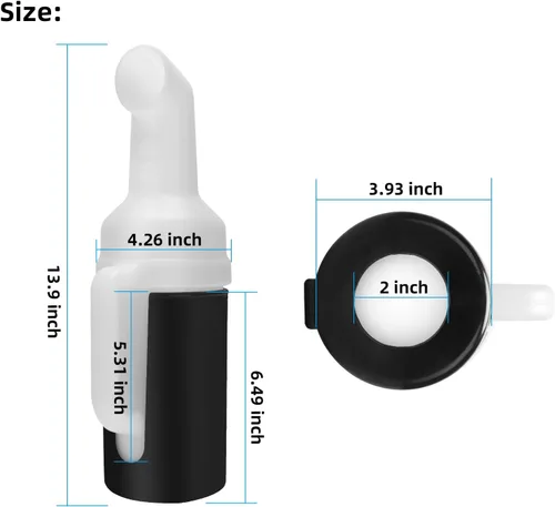 Vista 7 de Roykaw Botella de arena para carrito de golf, olla de arena con soporte, botella de arena universal de llenado Divot compatible con modelos EZGO
