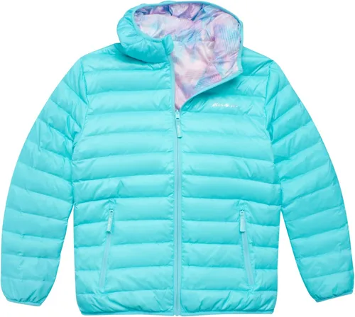 Vista 2 de Eddie Bauer CirrusLite - Chaqueta de plumón resistente a la intemperie para niñas, acolchado con aislamiento acolchado de burbujas (3-20)