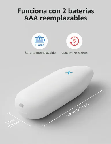 Vista 2 de X-Sense - Termómetro higrómetro Wi-Fi para interiores, estación base no incluida