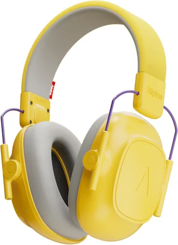 Vista 8 de Alpine Muffy Kids - Protección auditiva - Certificado CE y ANSI - Ajustable para edades de 3 a 16 años - Auriculares con cancelación de ruido Negro
