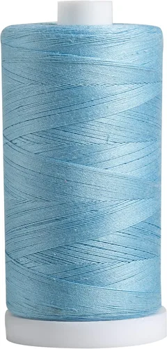 Vista 4 de Connecting Threads Hilo de coser 100% algodón, carrete de 1200 yardas (azul almirante)