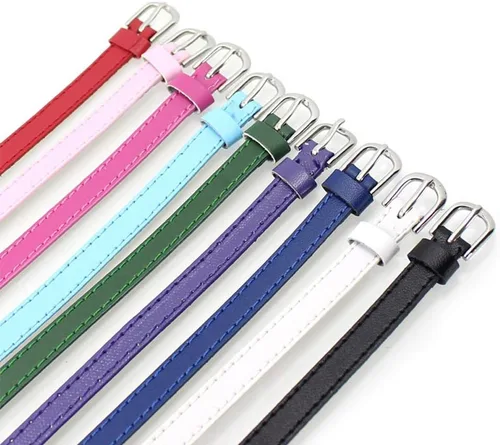 Vista 3 de Ginooars 10/20 pulseras de cuero genuino de 0.315 pulgadas (0.315 in), pulseras deslizantes para letras deslizantes de 0.315 pulgadas, dijes